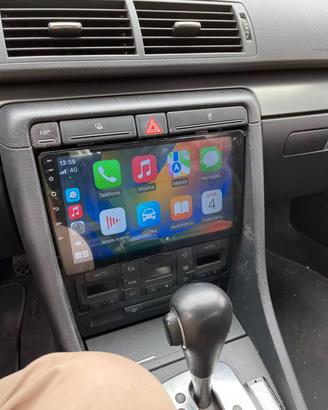 Autoradio CarPlay Android Auto per Audi A4 S4 02-0