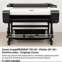 Canon imagePROGRAF TM-300 -pLotter 36”  A0