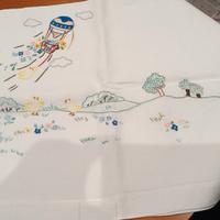 Lenzuolino lettino infant   ricamato