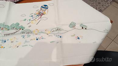 Lenzuolino lettino infant   ricamato
