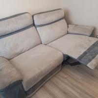 Divano 3 posti con recliner