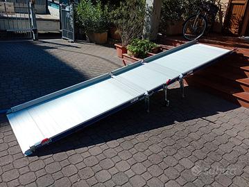 Rampa d'accesso 'mobile' a ponte lunghezza 405 cm