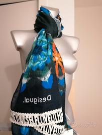 desigual sciarpa nuova prezzo fisso 