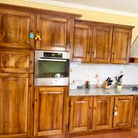 Mobili cucina in legno noce nazionale massiccio