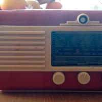 mini radio portatile vintage