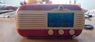 mini radio portatile vintage
