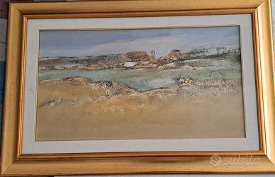 Quadro 50x70 olio su cartoncino Giuliano Roggio