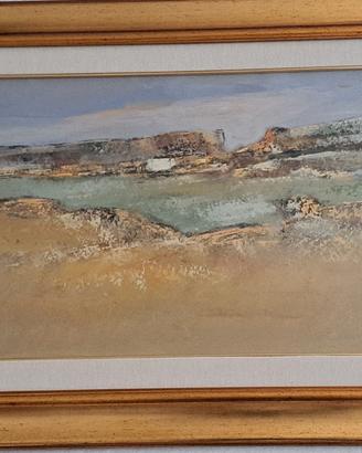 Quadro 50x70 olio su cartoncino Giuliano Roggio