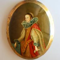 Dipinto “Zarina in costume del 1500” c.1940