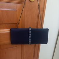 pochette blu elegante