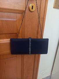 pochette blu elegante