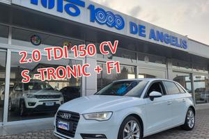 Audi A3 SPB 2.0 TDI 150 CV S tronic + F1 ***S-LINE