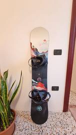 Snowboard Neversummer 145 cm SENZA ATTACCHI