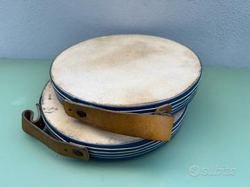 Tamburelli spiaggia vintage