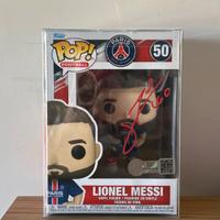 Funko pop Messi PSG autografato con COA