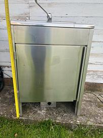 lavandino un acciaio 