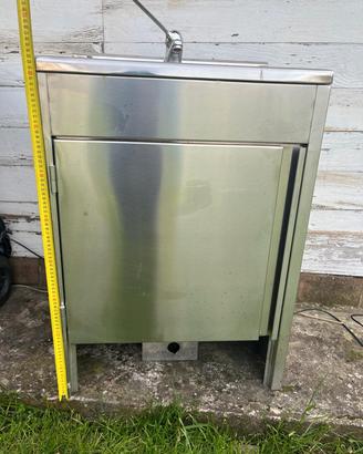 lavandino un acciaio 