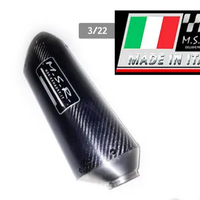 Scarico omologato MSR Kawasaki er6n carbonio
