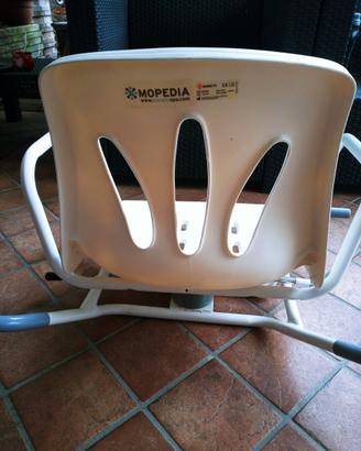 SEDIA GIREVOLE PER VASCA DA BAGNO 