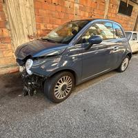 Fiat 500 incidentata