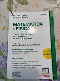 Libri per preparazione concorso scuola(matematica)