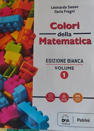 libro scolastico colori della matematica 