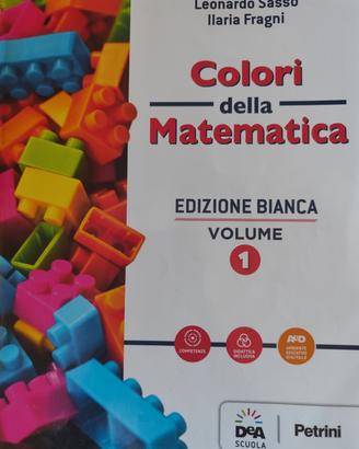 libro scolastico colori della matematica 