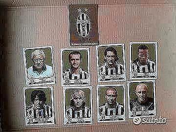 Set 9 figu Juve album calciatori panini 2003/04