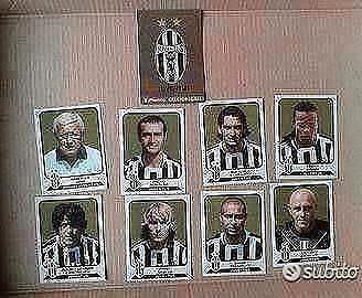Set 9 figu Juve album calciatori panini 2003/04