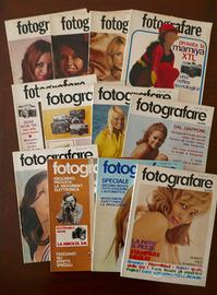 Rivista 'Fotografare' Annata 1972
