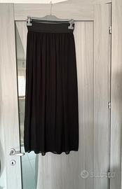 Gonna maxi nera