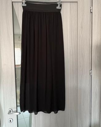 Gonna maxi nera