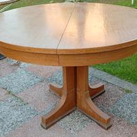 tavolo in legno tondo allungabile 