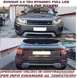 Evoque 2.0 td4 2018 disponibile per ricambi #948