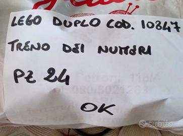 LEGO DUPLO - TRENO DEI NUMERI - cod. 10847