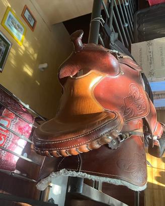 Sella monta Americana bambino