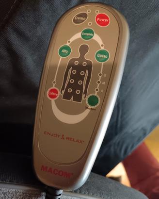 sedile per massaggio shiatsu 