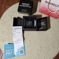 Swatch x omega mission to the moonphase