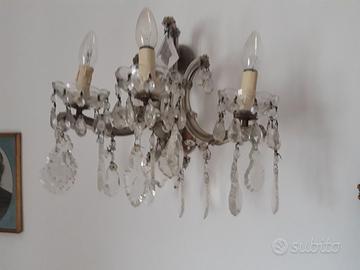 Coppia di applique da parete