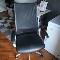 Sedia ufficio Ikea schienale pieghevole