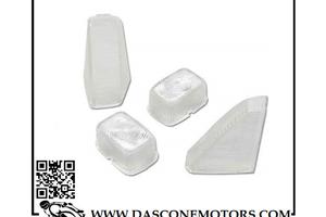 KIT 4 GEMME FRECCE TRASPARENTI MBK BOOSTER SPIRIT