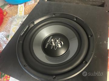 Subwoofer con cassone