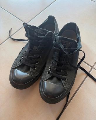 Converse uomo total black