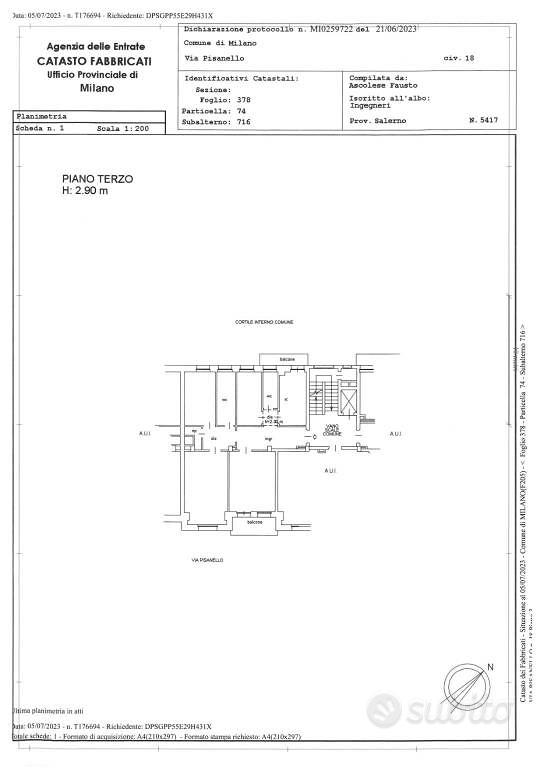 Appartamento – Milano, Molinazzo, Municipio 7 - Altro