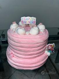 Torta scenografica bambina