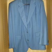 Giacca azzurra Elegant Man lana vergine tg 50