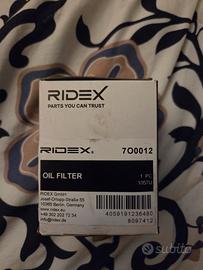 Filtro olio Ridex