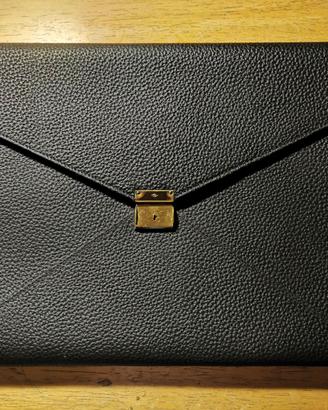 ELEGANTE CARTELLA PORTADOCUMENTI MAI USATA in cuoi