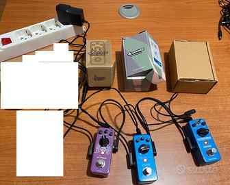 Chitarra 3 effetti Donner con alimentatore e cavi