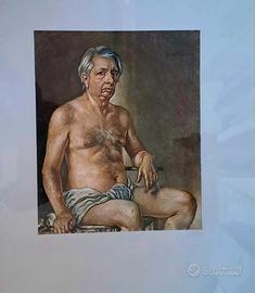 stampa riprodotta De Chirico